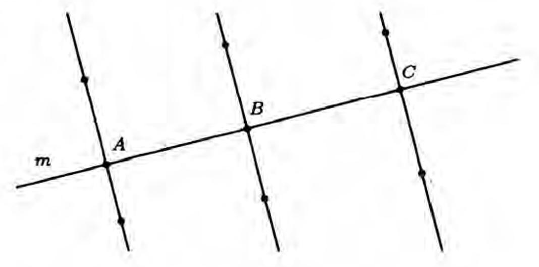 Начертите три прямые. Начертить прямую, отметить 3 точки. Начертите прямую m. отметьте точки. Начертите прямую с и параллельную ей прямую m. Перпендикулярные прямые через 3 точки.